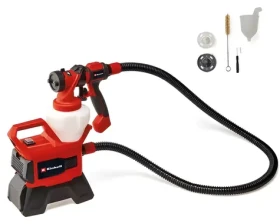 Einhell TE-SY 18/90 Li-Solo / Aku stříkací pistole / 18V / 1200 ml / 1000 ml/min / Bez aku (4260040)
