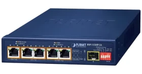 Planet BSP-115HP-5A / PoE switch solární hybridní / 5x 1Gb / 1x SFP / PoE++ 802.3bt / -20 až 65°C (BSP-115HP-5A)