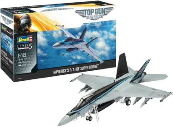 Revell Boeing F/A-18E Super Hornet Top Gun Plastic ModelKit 03864 1:48