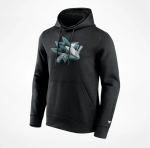 Fanatics Pánská mikina San Jose Sharks Chrome Graphic Hoodie Black Velikost: