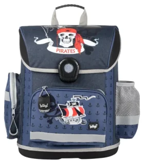 BAAGL Školní aktovka Piráti / 18 l / vhodná pro 1.–2. třídu ZŠ (A-6152)