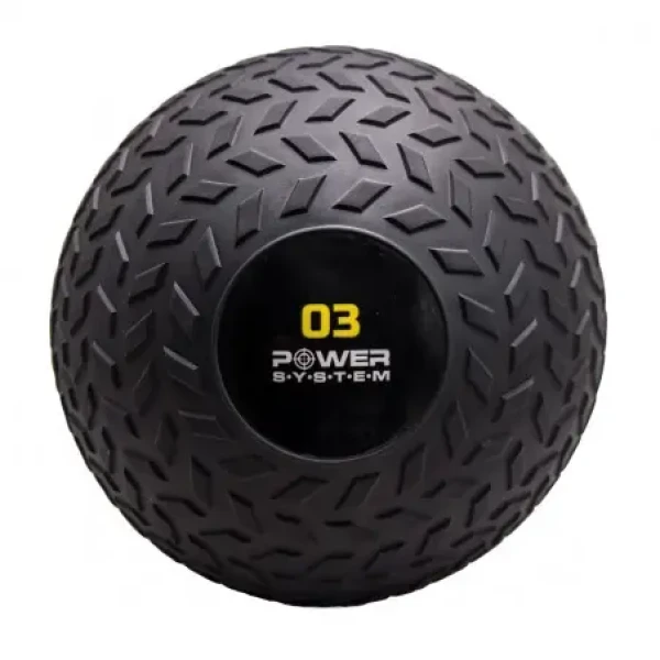 Posilovací Míč Slam Ball černá 3 kg (09299)