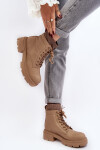 Dámské kozačky s ponožkou v hnědé barvě Rivella 38