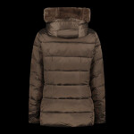 Dámská zimní bunda CMP s kapucí sportovní zateplená hnědá (34K0036F/P981) 34