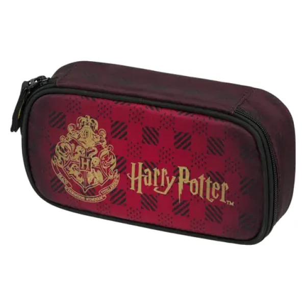 BAAGL Školní penál etue Harry Potter Bradavice vínový (A-35394)