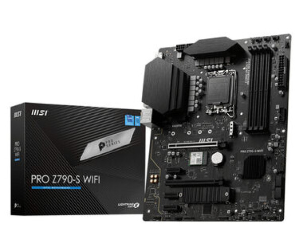 MSI PRO Z790-S WIFI / Z790 / LGA 1700 / 4x DDR5 / PCIEx16 / 2.5GLAN / WiFi / ATX (PRO Z790-S WIFI)