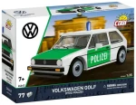 COBI 24642 Stavebnice Volkswagen Golf 1974 Policie