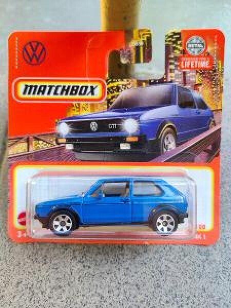 MATCHBOX AUTÍČKO MODEL HRAČKA VOLKSWAGEN GOLF MK1