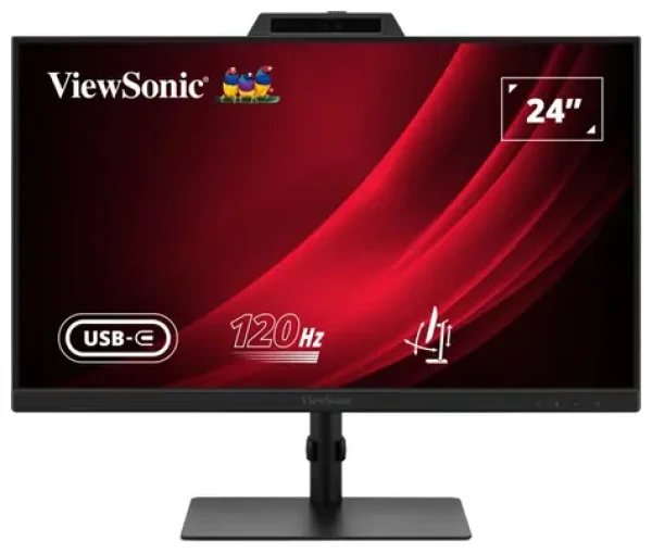 24" Viewsonic VG2441V / Monitor / IPS / 1920 x 1080 / 120Hz / 4ms / USB-C / Webkamera / Pivot (VG2441V)