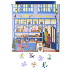 ViSSEVASSE Puzzle Little Bakery 150 dílků, multi barva, papír