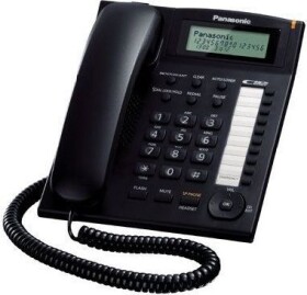 Panasonic KX-TS880FXB černá / jednolinkový telefon / displej / CLIP (KX-TS880FXB)