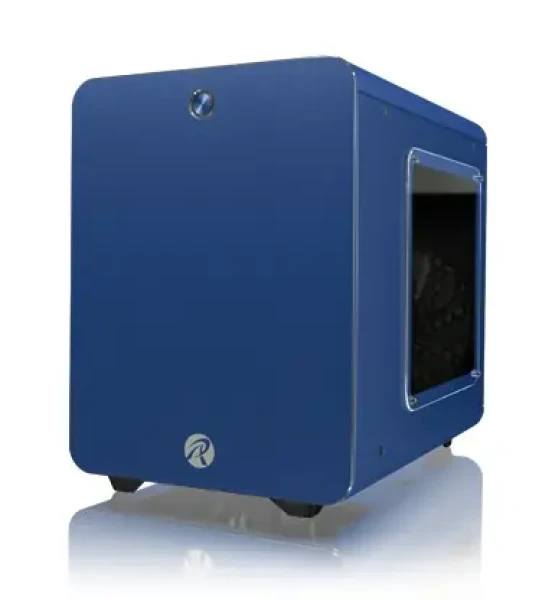 RAIJINTEK Metis Plus modrá / Mini-ITX / s průhlednou bočnicí / 2x USB 3.0 / 1x 120mm / bez zdroje (0R200058)