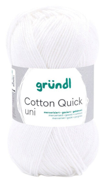 Příze 865-01 - Cotton Quick Bílá
