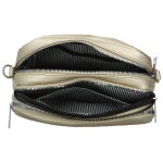 Trendy dámská koženková crossbody kabelka Rory, zlatá