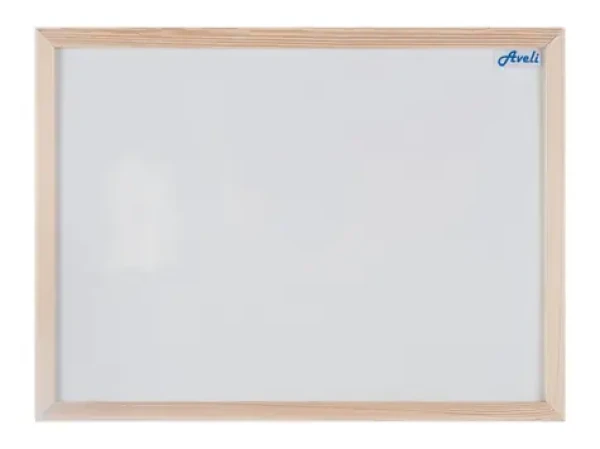 AVELI Magnetická tabule 40x60 cm dřevěný rám (8594070115372)