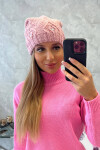 Dámská čepice Ramona K383 powder pink UNI