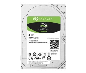 SEAGATE HDD 4TB BARRACUDA, 2.5", SATAIII, 5400 RPM, Cache 128MB, 15mm EDF_611884