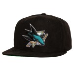 Mitchell & Ness Pánská kšiltovka San Jose Sharks NHL Sweet Suede Snapback