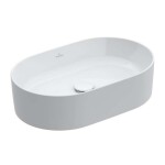 VILLEROY & BOCH - Collaro Umyvadlo na desku, 56x36 cm, CeramicPlus, alpská bílá 4A1956R1
