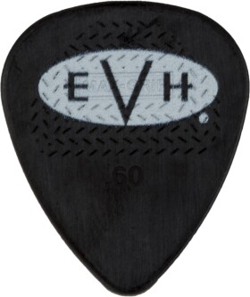 EVH Signature Picks, Black/White, .60 mm