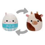 Squishmallows 2v1 Kravička Ronnie mléko Melly Squishmallows