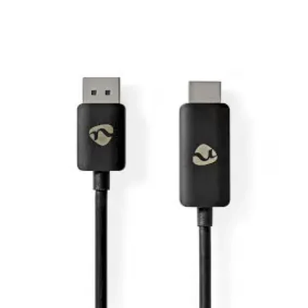 Nedis Kabel DisplayPort (M) - HDMI (M) 1.80 m černá (CCGB37108BK18)