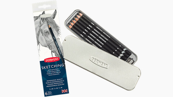 Derwent Sketching Pencils sada 6 ks