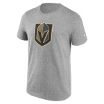 Fanatics Pánské tričko Vegas Golden Knights Primary Logo Graphic T-Shirt Sport Gray Heather Velikost: 2XL