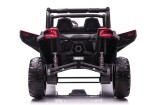 Mamido Dětské elektrické auto Buggy UTV-MX 4x4 LCD MP4 Spider lakované červené