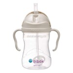 B.box 200246 Hrneček s brčkem - béžový 240 ml