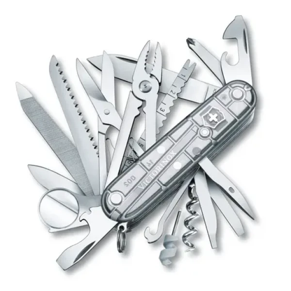 VICTORINOX Kapesní nůž Swiss Army Knife SwissChamp Silvert (1.6794.T7)