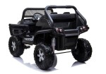 Mamido Dětské elektrické autíčko Mercedes Unimog 4x4 černé