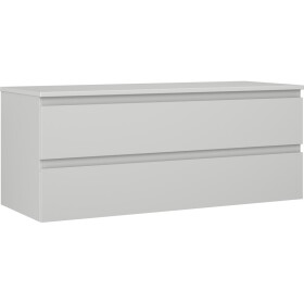 MEXEN/S - Orio koupelnová skříňka pod umyvadlo 120 cm s deskou, 2 zásuvky, šedá mat 91A10-12047-2-BFFC62