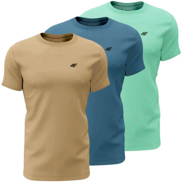 Tričko 4F M3094 3pak M 4FWSS25TTSHM3094 91S pánské XL