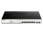 D-Link DGS-1210-10MP / Switch / 8x PoE+ Gigabit / 2x SFP / PoE 130 W / L2 Managed (DGS-1210-10MP/E)