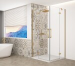 GELCO - TRINITY GOLD obdélníkový kout 800x1200 rohový vstup, čiré sklo, GT2280-12C-G GT2280-12C-G