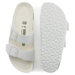 Birkenstock dámské/pánské boty Birkenstock Arizona Birko-Flor Regular wide feet for summer white (1019061) 42