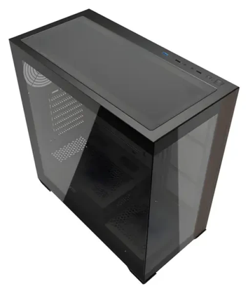 DarkFlash DS900W černá / Počítačová skříň / ATX / bez ventilátorů / tvrzené sklo / USB-C (DS900W_Black)