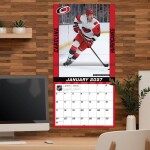 JF Turner Kalendář Carolina Hurricanes NHL 2027 Wall Calendar