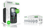 EVOLVEO StrongPhone W4 černo-zelená / 2.8" / 2MP / Dual-SIM / IP68 (SGM SGP-W4-BG)