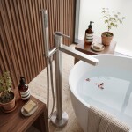 REA - Volně stojící baterie Grace Brush Nickel REA-B2238