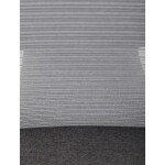 Židle kancelářská, látka šedá, houpací mechanismus, kolečka pro tvrdé povrchy