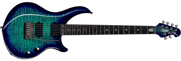 Sterling by Music Man Majesty MAJ200X QM Cerulean Paradise