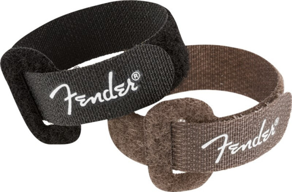 Fender Cable Ties 7'' Black and Brown