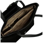 Trendy dámská koženková kabelka na rameno Coveri Hilari, černá