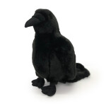 Plyšová vrána 25 cm, ECO-FRIENDLY