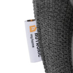 Relaxační křeslo, elektrické kabelové ovládání, šedá, látka, TV-L8960 GREY2