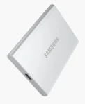 Samsung T7 Resurrected 4TB stříbrná / Externí SSD / R: 1050 MB/s W: 1000 MB/s / USB-C / AES 256-bit / 3y (MU-PD4T0G/WW)