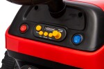 Mamido Dětský elektrický traktor BBH-030 s přívěsem červený