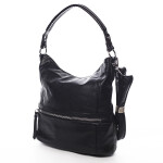 Dámská pohodlná koženková kabelka Jules černá